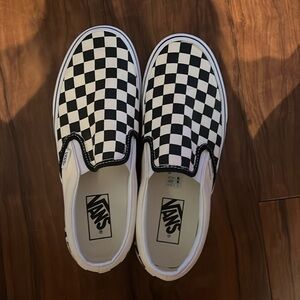 Vans Classic Slip-On Checkerboard Stackform Shoe